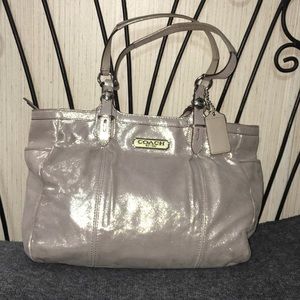Coach shimmer purse